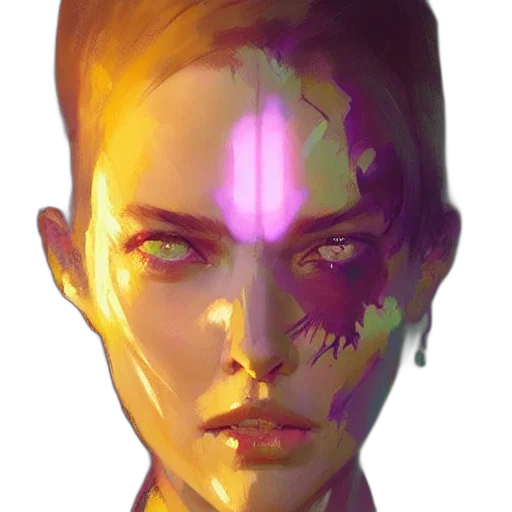 face, robot, mask, creature transparent PNG cut-out