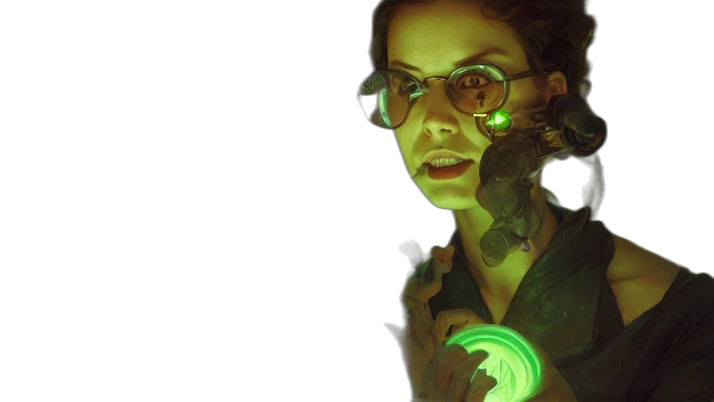 cyberpunk, concept art, comic book art, neon lights transparent PNG cut-out