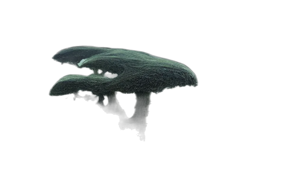 hat, dragon, creature, tree, 3d render, concept art, photorealistic, fantasy art transparent PNG cut-out