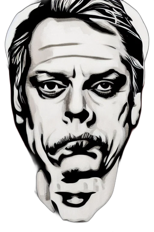 mask, face, comic book art, cartoon transparent PNG cut-out