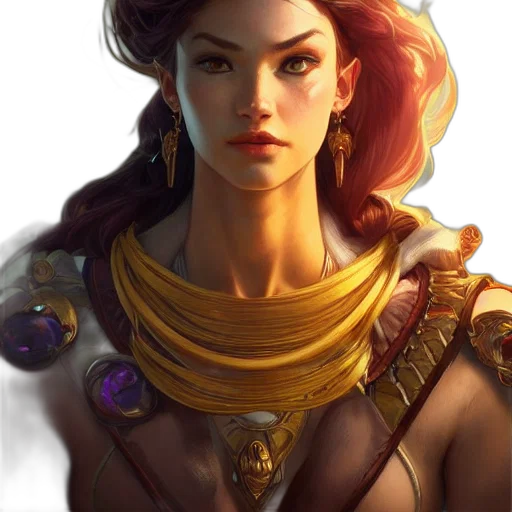 jewelry, crown, face, fantasy art, concept art, comic book art, photorealistic, golden transparent PNG cut-out