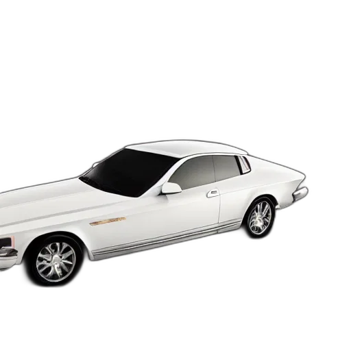 car, 3d render, photorealistic, concept art, walter, white, luxury, high transparent PNG cut-out