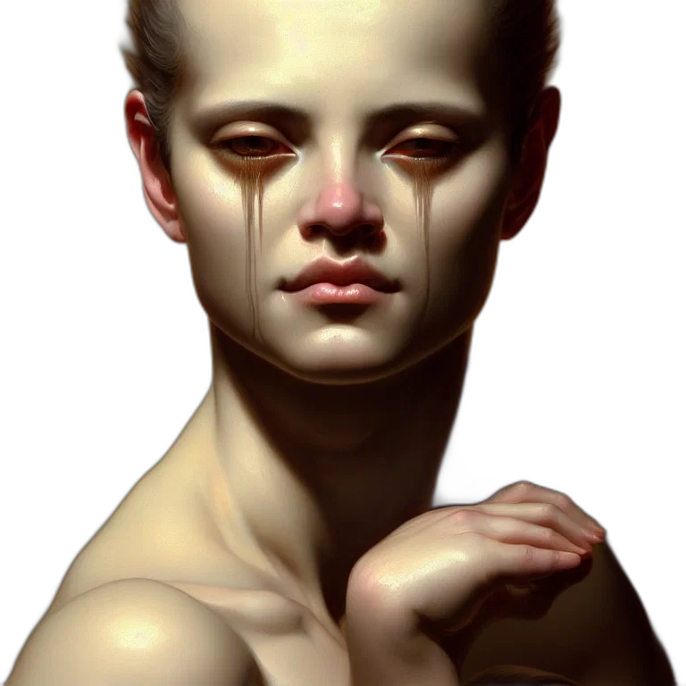 face, mask, creature, robot, photorealistic, concept art, fantasy art, oil painting transparent PNG cut-out