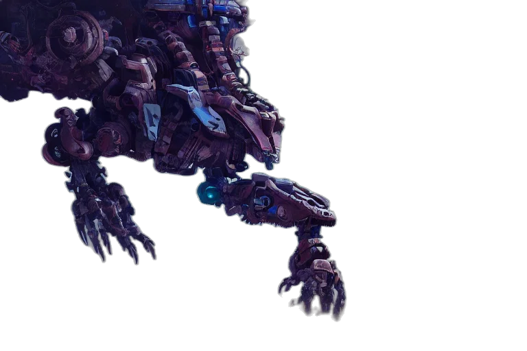 robot, weapon, dragon, creature transparent PNG cut-out
