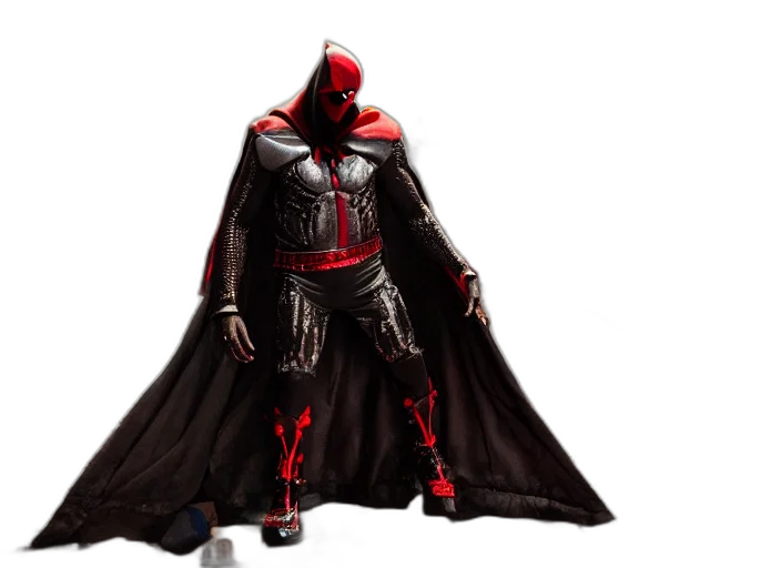 concept art, 3d render, comic book art, fantasy art, red, film, still, jamie transparent PNG cut-out