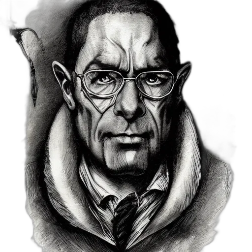 face, jacket, mask, staff transparent PNG cut-out