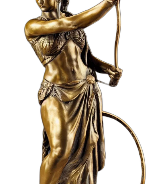 sword, staff, weapon, photorealistic, fantasy art, concept art, 3d render, golden transparent PNG cut-out