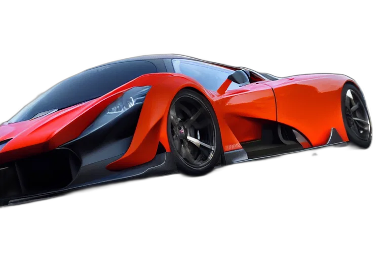 car, 3d render, photorealistic, concept art transparent PNG cut-out