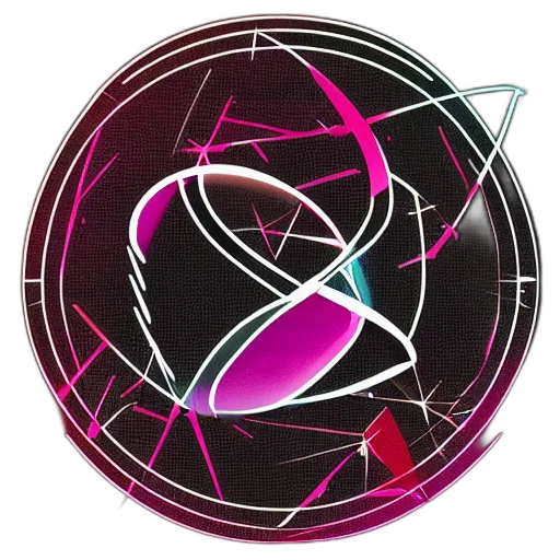 jewelry, staff, umbrella, vaporwave, 3d render, cyberpunk, concept art, outer space transparent PNG cut-out