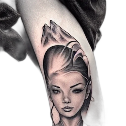 jewelry, photorealistic, fantasy art, cartoon, concept art, tattoo, realism, design transparent PNG cut-out