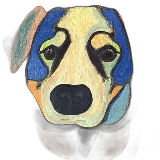 mask, face, animal, jacket, watercolor, cartoon, photorealistic, concept art transparent PNG cut-out