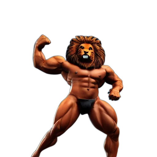 animal, creature, 3d render, concept art transparent PNG cut-out