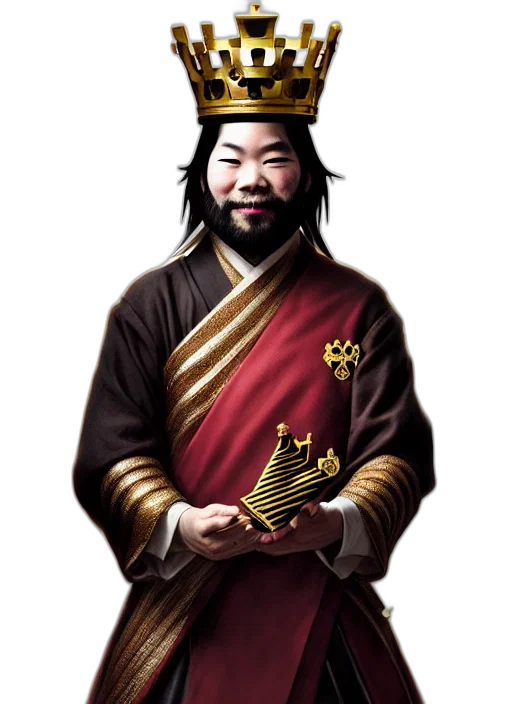 staff, crown, face, concept art transparent PNG cut-out