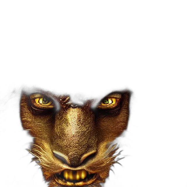 dragon, creature, mask, face, fantasy art, photorealistic, concept art, 3d render transparent PNG cut-out