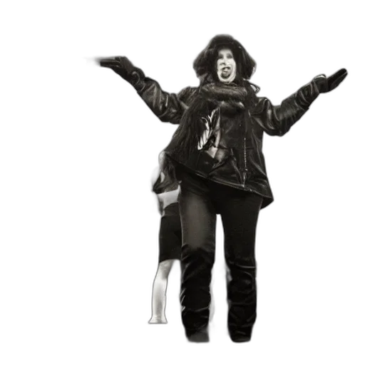 jacket, photograoh, cat, ainging, stage transparent PNG cut-out