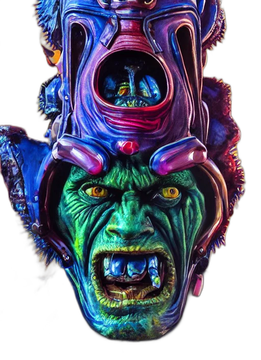 mask, face, creature, staff transparent PNG cut-out