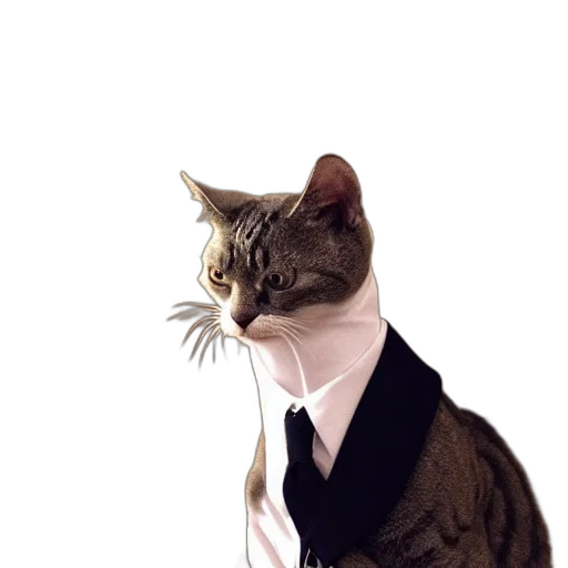 staff, animal, jacket, dress transparent PNG cut-out