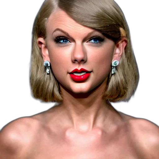 face, jewelry, dress, photorealistic transparent PNG cut-out