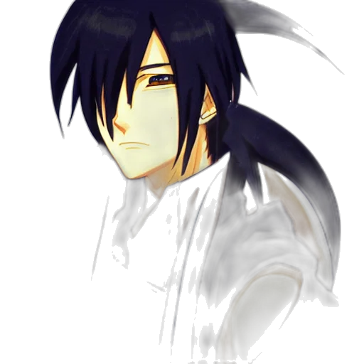 staff, face, anime, pixel art transparent PNG cut-out