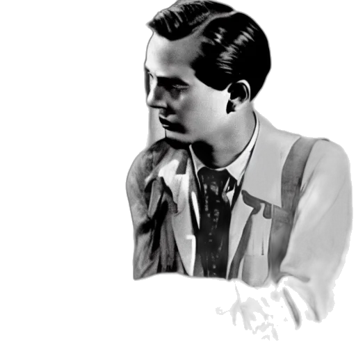 face, jacket, staff, cartoon, photorealistic, pencil sketch, concept art, neon lights transparent PNG cut-out
