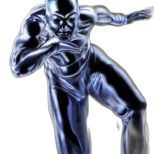 robot, mask, weapon, creature transparent PNG cut-out