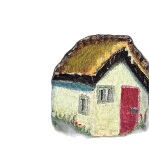 building, hat, furniture, jacket, watercolor, 3d render, photorealistic, oil painting transparent PNG cut-out