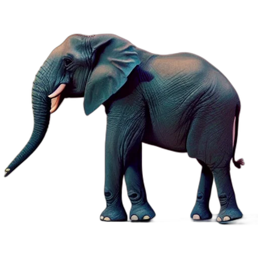 animal, creature, concept art, 3d render transparent PNG cut-out