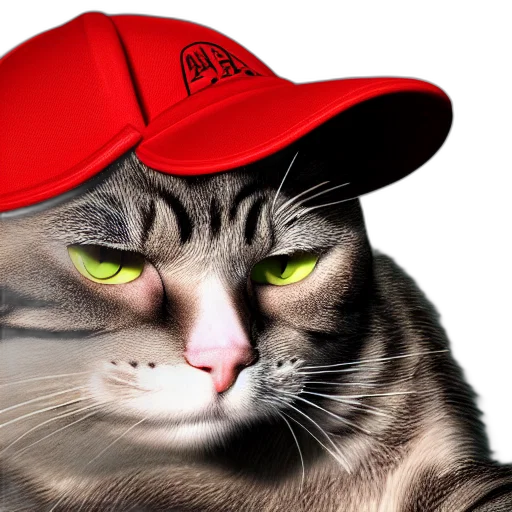 hat, animal, creature, face transparent PNG cut-out