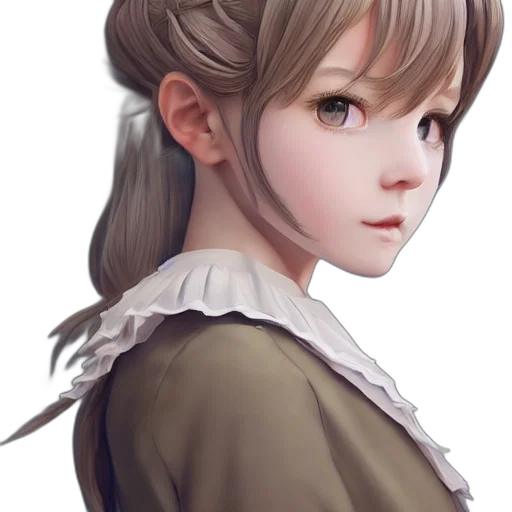 face, staff, crown, hair transparent PNG cut-out