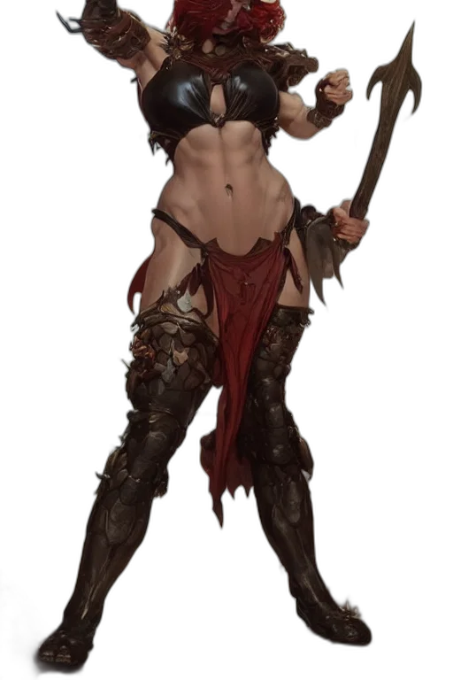 sword, staff, weapon, fantasy art transparent PNG cut-out