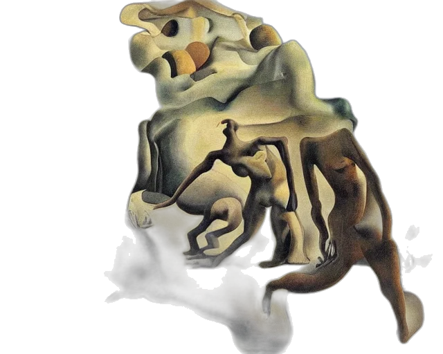 mask, dragon, face, creature transparent PNG cut-out
