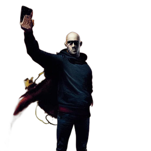 staff, jacket, weapon, concept art transparent PNG cut-out