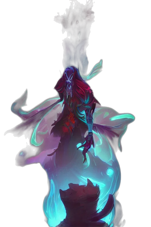 dragon, creature, staff, weapon transparent PNG cut-out