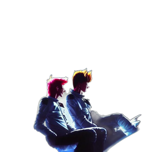 crown, jacket, concept art, 3d render transparent PNG cut-out
