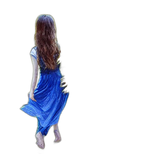 dress, hair, staff, creature, photorealistic, oil painting, 3d render, concept art transparent PNG cut-out