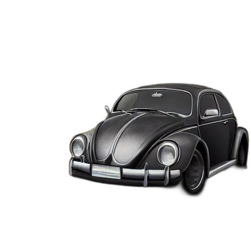 car, animal, 3d render, photorealistic transparent PNG cut-out