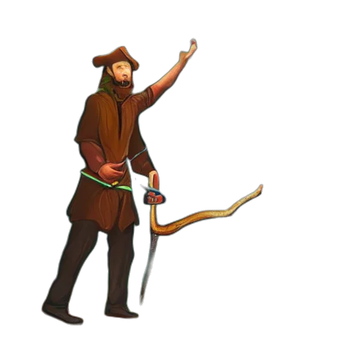staff, sword, weapon, dragon, concept art, pixel art, fantasy art, 3d render transparent PNG cut-out