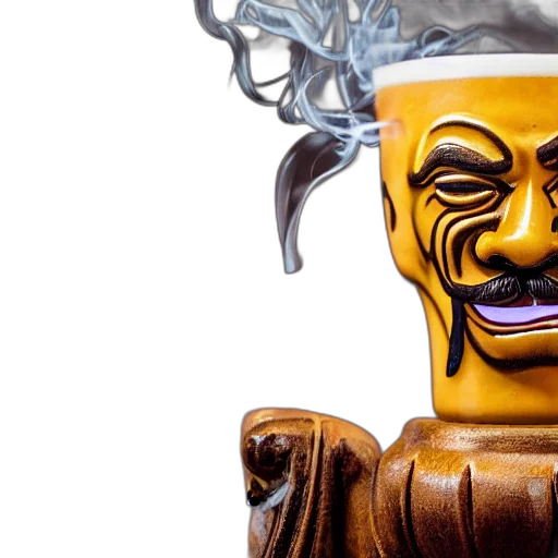 mask, crown, face, 3d render transparent PNG cut-out