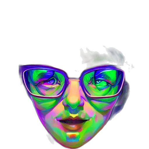 face, mask, hat, creature transparent PNG cut-out