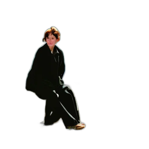 staff, jacket, umbrella, hat transparent PNG cut-out