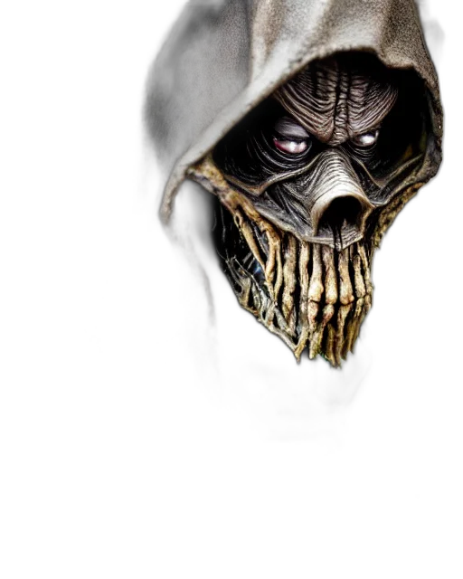 mask, face, creature, robot, concept art, comic book art, photorealistic, fantasy art transparent PNG cut-out
