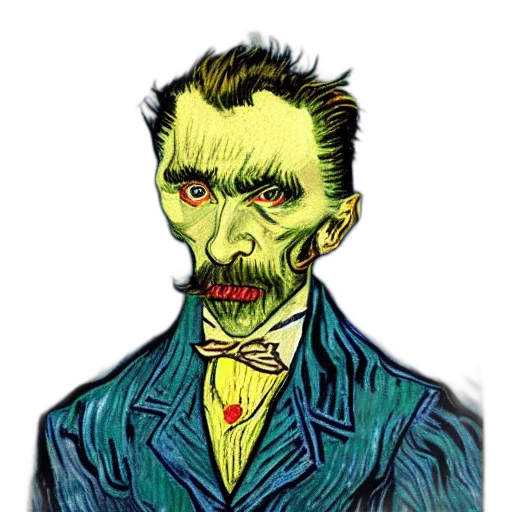 face, staff, mask, comic book art, cartoon, concept art, pixel art, dracula transparent PNG cut-out