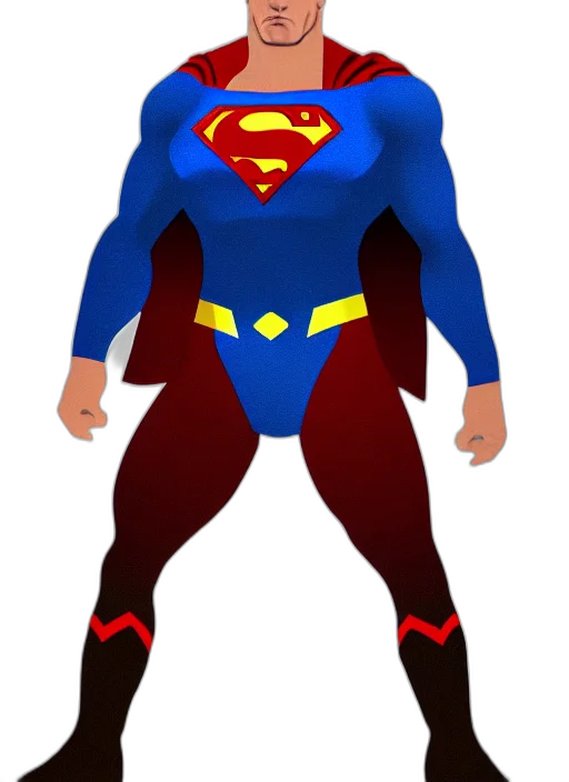 staff, comic book art, 3d render, concept art, cartoon, vladimir, putin, superman transparent PNG cut-out