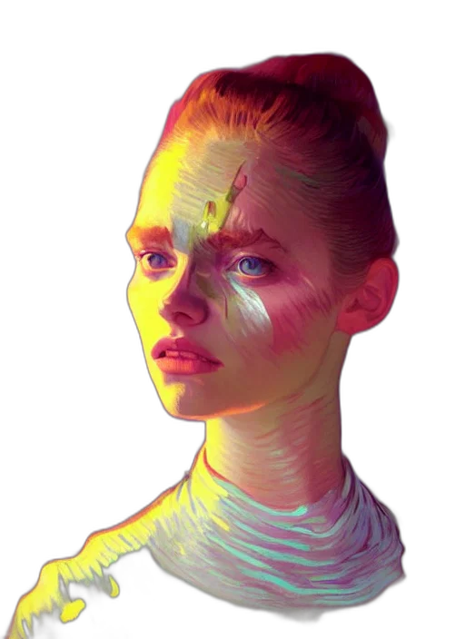 face, mask, robot, crown transparent PNG cut-out