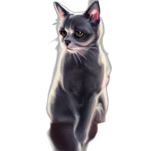 animal, creature, staff, watercolor, concept art, photorealistic, fantasy art, pastel transparent PNG cut-out