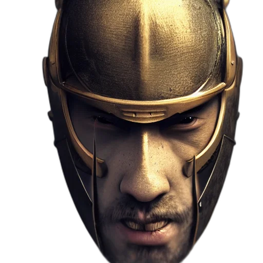 mask, face, crown, sword transparent PNG cut-out