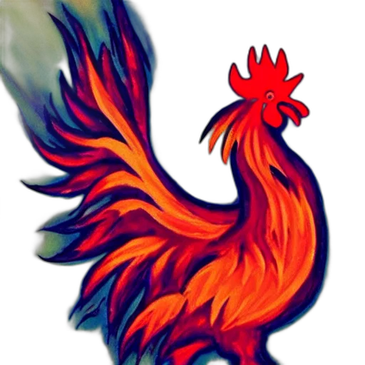 animal, dragon, staff, crown transparent PNG cut-out