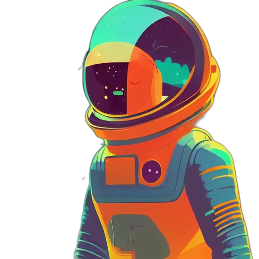robot, mask, jacket, face transparent PNG cut-out