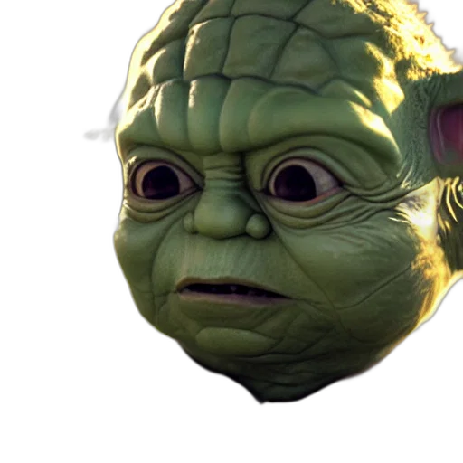 face, mask, creature, robot transparent PNG cut-out