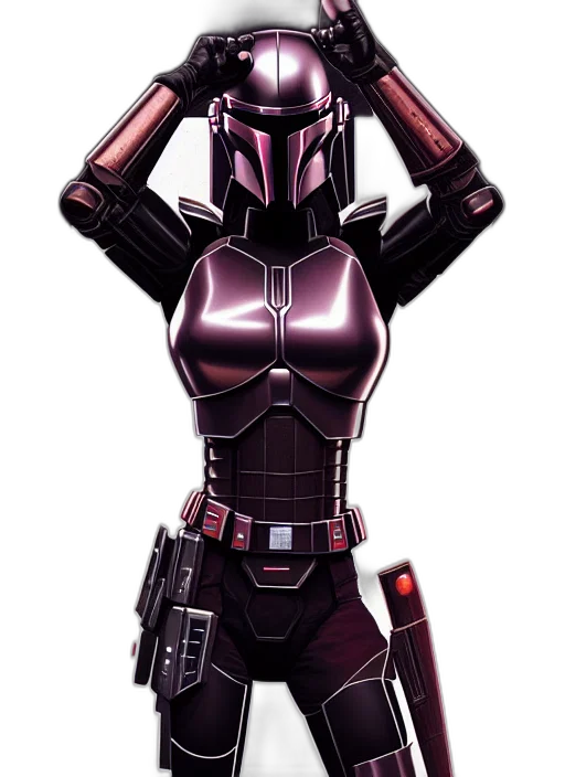 robot, weapon, concept art, 3d render transparent PNG cut-out